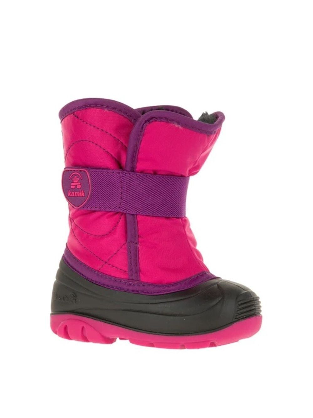 Size 10 Toddler Kamik Kids Pink and Purple Snow Boots